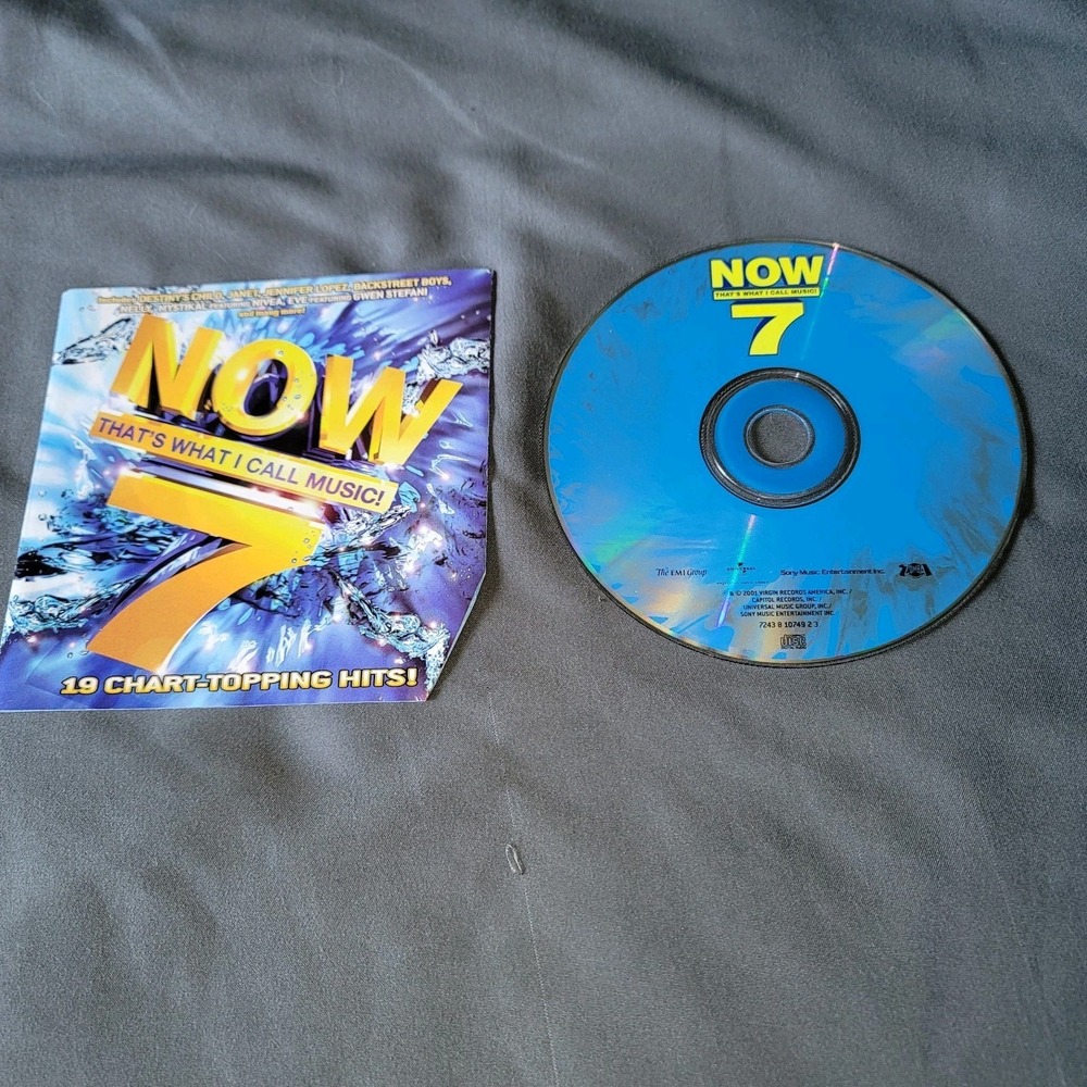 Now That's What I Call Music 7 - 19 top chart hits NO CASE